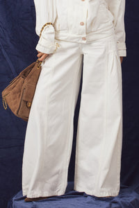 Suki White Pant