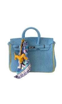 Capri Terry Light Blue Bag