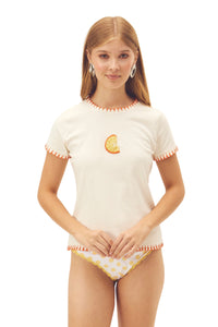 Andrea Orange T-Shrit