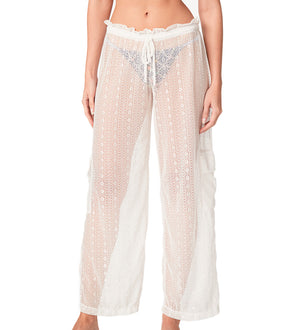 Bianca White Cargo Pant