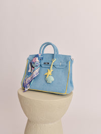 Capri Terry Light Blue Bag