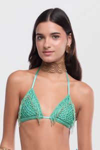 Cala Mint Bikini Top