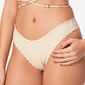 Lulu Gold Shiny Crochet Bottom