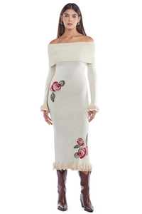 Mariella Champagne Dress