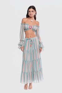 Suemi Stripes Skirt