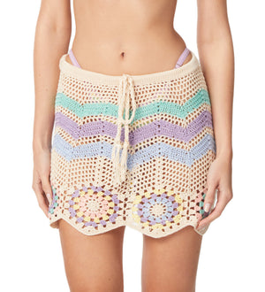 Vivi Crochet Mini Skirt