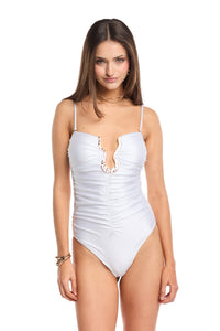 Abigail White One Piece