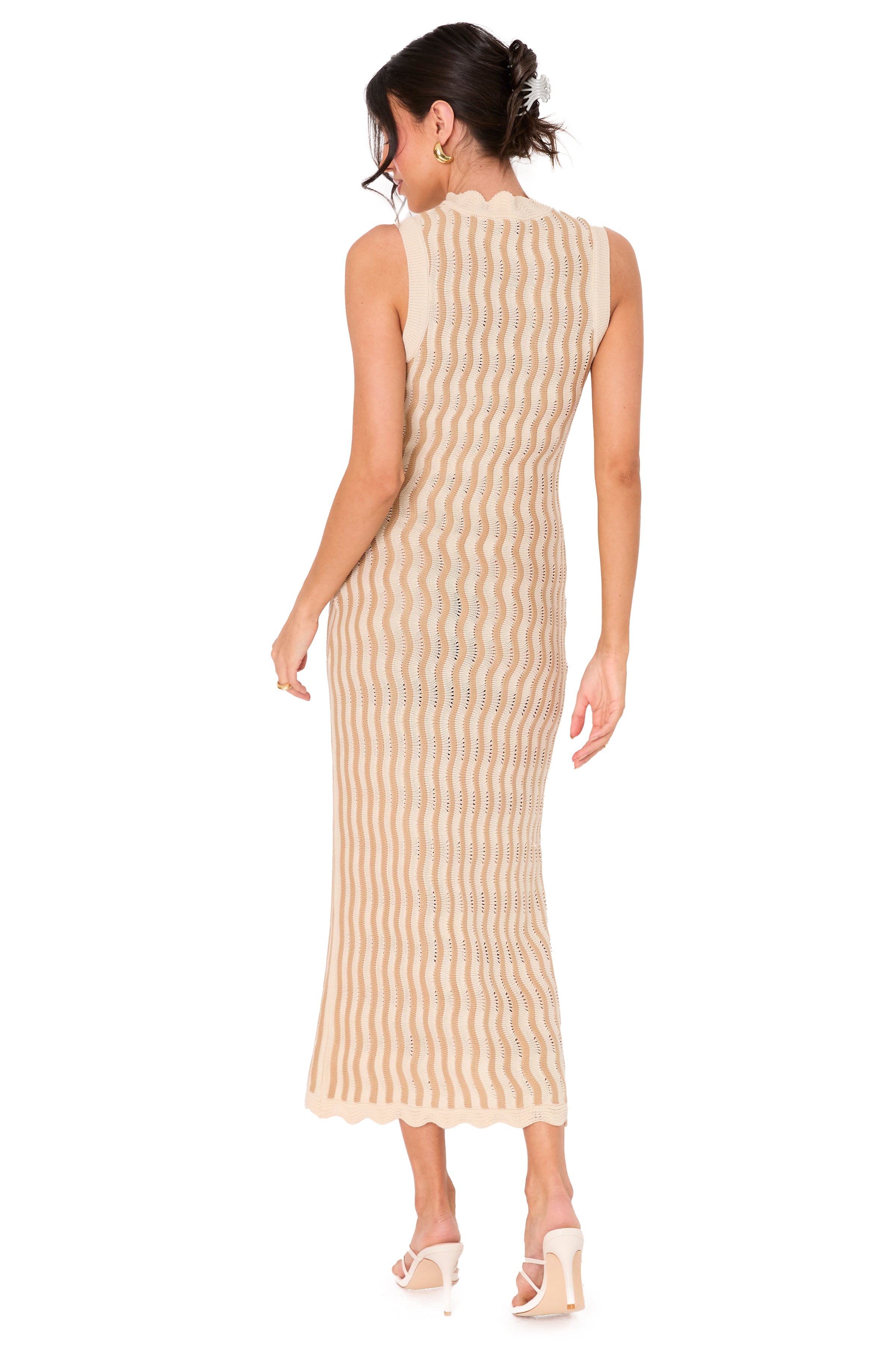 Isabella Dress Beige