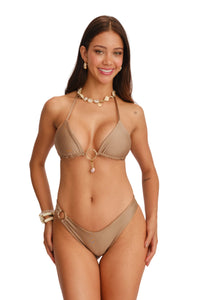 Eve Toffee Bikini Top