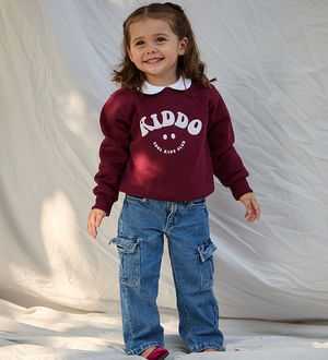 Sweatshirt Gaelle Burgundy