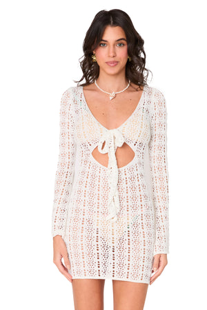 Miranda Mini White Dress