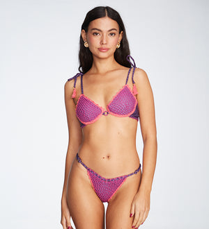 Stephanie Lilac Bikini Bottom