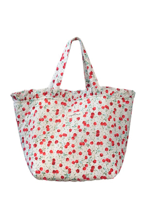 Tote Cherry Polka Dots