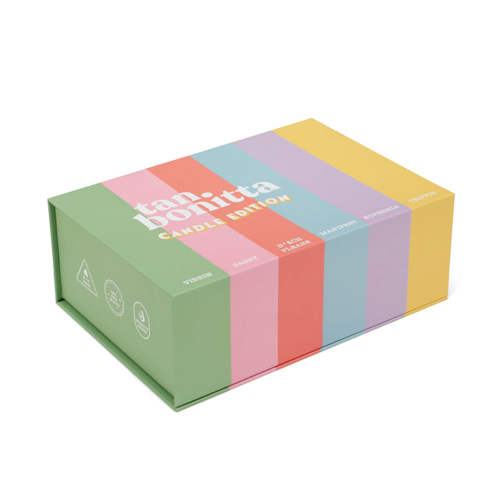 set de velas aromáticas 