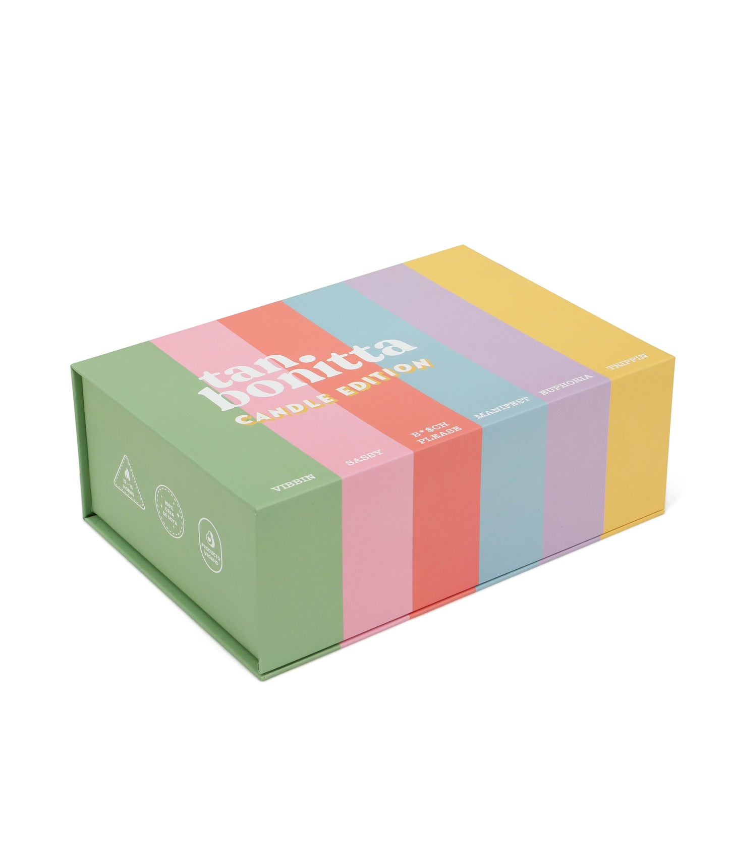 set de velas aromáticas 