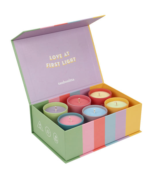 set de velas aromáticas